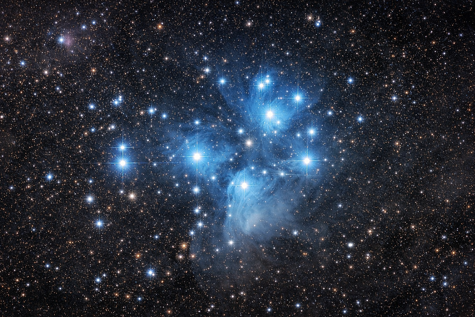 Pleiades Cluster Hero Image